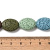 Natural Lava Rock Beads Strands G-O126-03A-19-4