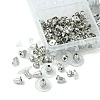 430Pcs 5 Style Iron & Plastic Ear Nuts IFIN-YW0003-03P-2