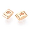 Brass Spacer Beads KK-T075-63G-2