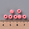 Opaque Acrylic Beads X-MACR-S370-C6mm-A04-4