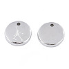 Non-Tarnish 316 Surgical Stainless Steel Charms STAS-S116-418I-P-3