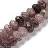 Natural Strawberry Quartz Beads Strands G-K380-A48-04-1