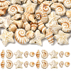 25Pcs 5 Styles Handmade Porcelain Ceramic Beads PORC-YW0001-85-1