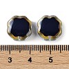 Two Tone Crackle Glass Beads GLAA-Z007-11B-4