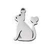 201 Stainless Steel Charms STAS-Z155-03P-1