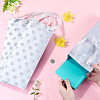 Paper Wave Point Glitter Powder Carry Storage Tote Bags ABAG-TAC0035-15B-6