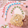 6Pcs 6 Colors Cotton Cord Knitted Daisy Cup Belt AJEW-TA0002-37-7