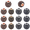20Pcs 4 Colors Alloy Beads FIND-PA0001-11-7