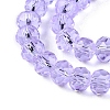 Transparent Glass Beads Strands GLAA-T023-8mm-B01-3