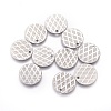 304 Stainless Steel Charms STAS-E455-05P-15mm-2