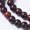 Imitation Burmese Rosewood Beads Strands WOOD-J001-03-10mm-1-3