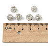 Brass Rhinestone Beads LS-RB-A019-8mm-01S-4