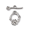 Non-Tarnish 304 Stainless Steel Toggle Clasps LS-STAS-A092-02P-1
