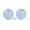 Baking Paint Glass Beads DGLA-N014-8mm-01C-2