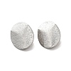 Non-Tarnish 304 Stainless Steel Stud Earrings Findings STAS-B041-04P-2