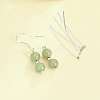 40Pcs 925 Sterling Silver Flat Head Pins STER-SC0001-08-4