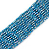 10 Strands Opaque Glass Beads Strands GLAA-TA0003-41-2