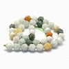 Natural Myanmar Jade/Burmese Jade Beads Strands G-K285-37B-2