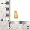 304 Stainless Steel Micro Pave Cubic Zirconia Pendants STAS-R167-01B-G-3