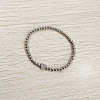 304 Stainless Steel Beads Stretch Bracelets for Women FS-WGC4F34-02-1