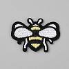 Polyester Embroider Thread Iron on Sew On Patches PATC-WH0023-04A-1