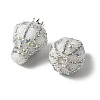 Crown Hot Air Balloon Acrylic Rhinestone Beads OACR-S048-03D-2