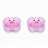 Translucent Resin Cabochons CRES-N030-019-3