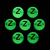 Luminous Frosted Acrylic Beads FACR-T008-02Z-3