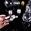 Creative Plastic Light Bulb Shaped Bottle AJEW-NB0001-05-3