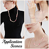 1Pc Polymer Clay with Alloy and Crystal Neck Strap for Eyeglasses AJEW-CN0005-04B-5