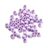 UV Plating Rainbow Iridescent Acrylic Beads PACR-D300-01E-1