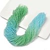 Transparent Painted Glass Beads Strands X1-DGLA-A034-T2mm-A16-1