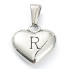 304 Stainless Steel Pendants STAS-P278-01R-P-1