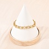304 Stainless Steel Link Chain Bracelets for Women BJEW-H207-01C-G-2