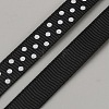 Polyester Grosgrain Ribbons OCOR-WH0070-199A-1