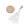 Christmas Tree 201 Stainless Steel Pendant Decorations HJEW-JM02866-3