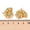 304 Stainless Steel Rhinestone Pendants SA-CBA0480-01G-01-3