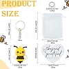 DIY Bees Keychain Making Kits DIY-YW0012-49-2