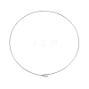 304 Stainless Steel Choker Necklaces NJEW-Q348-04P-1-1