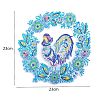 Wreath with Rooster DIY Diamond Painting Display Kits PW-WGD1C0F-01-2