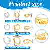 925 Sterling Silver Twister Clasps STER-PH0004-61-2