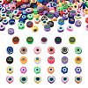 Spritewelry 250Pcs 5 Style Handmade Polymer Clay Beads CLAY-SW0001-01-10