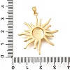 Brass Pendents X-KK-R212-06G-01-3