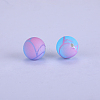 Round Food Grade Eco-Friendly Silicone Focal Beads SI-JX0056A-228-1