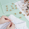 16Pcs Airplane Alloy Brooches for Backpack Clothes JEWB-PH0001-45KCG-3