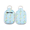 Hand Sanitizer Keychain Holder LS-DIY-WH0166-62H-1