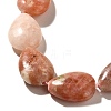 Natural Plum Blossom Jade Beads Strands G-I377-A11-4