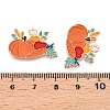Thanksgiving Day Theme Alloy Enamel Pendants X1-ENAM-T020-35E-3
