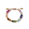 Adjustable Gemstone Finger Rings for Women RJEW-JR00874-01-2