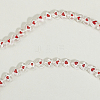 2 Strands Handmade Lampwork Beads Strands LAMP-PA0001-17-7